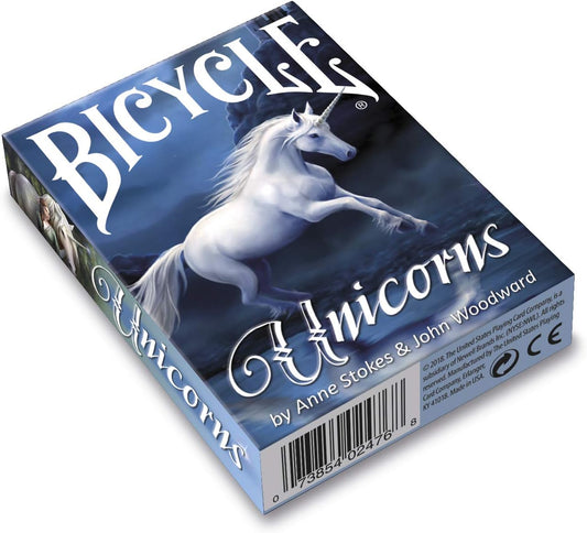 Unicorn Playing Cards by Anne Stokes