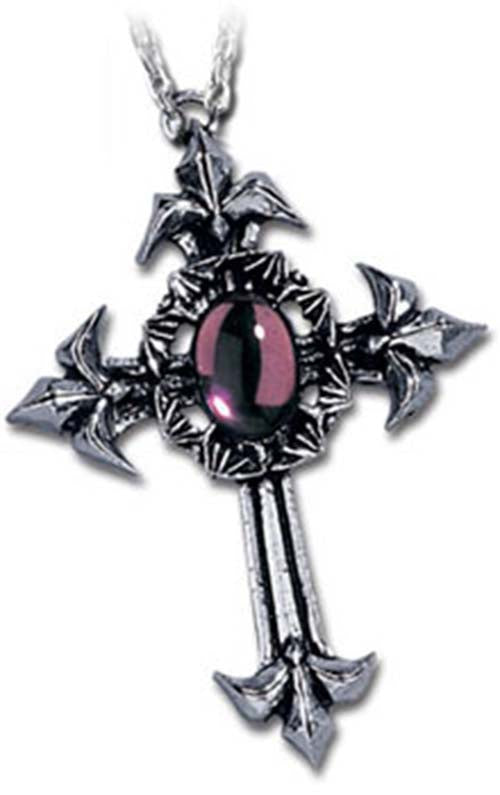 Cardinal Cross Necklace P169 Alchemy Gothic 1995