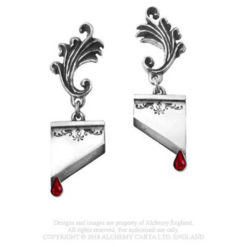 Marie Antoinette Earrings E310 Alchemy Gothic