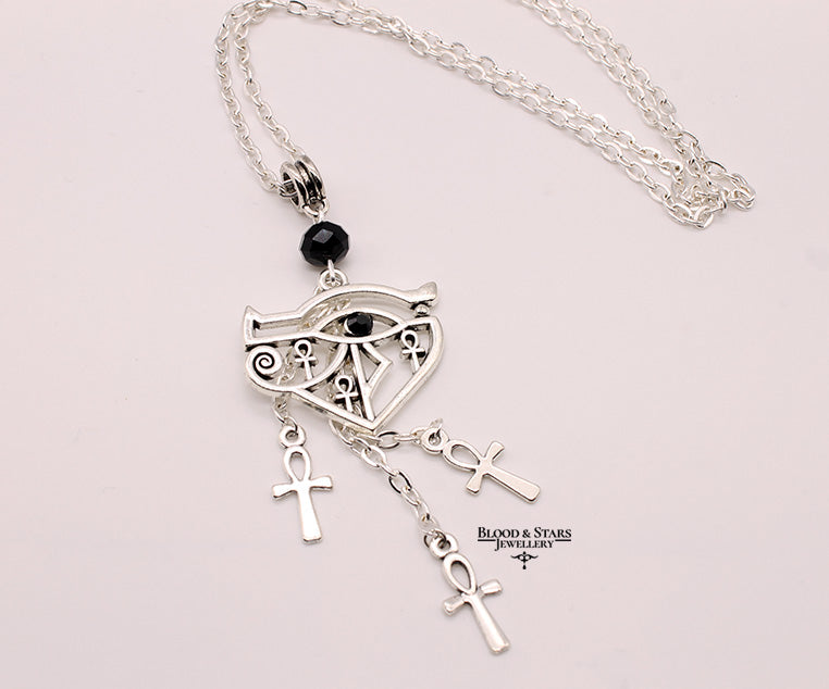 Eye Of Horus Ankh Pendant Necklace