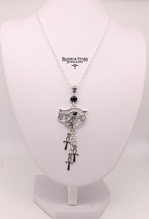 Eye Of Horus Ankh Pendant Necklace