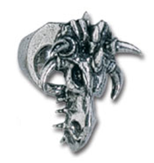 Dragonskull Ring R84 Size Y Alchemy Gothic