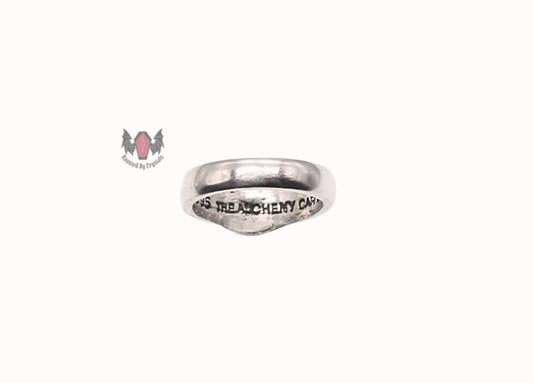 Soligram Ring R38 Size T N W Alchemy Gothic