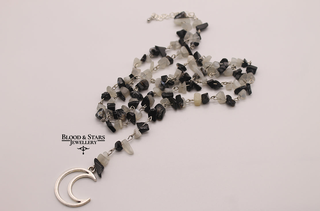 Gemstone Rosary Necklace