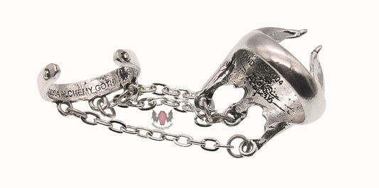 Bakke Fetter Slave Ring RS6 Size L W Y Alchemy Gothic
