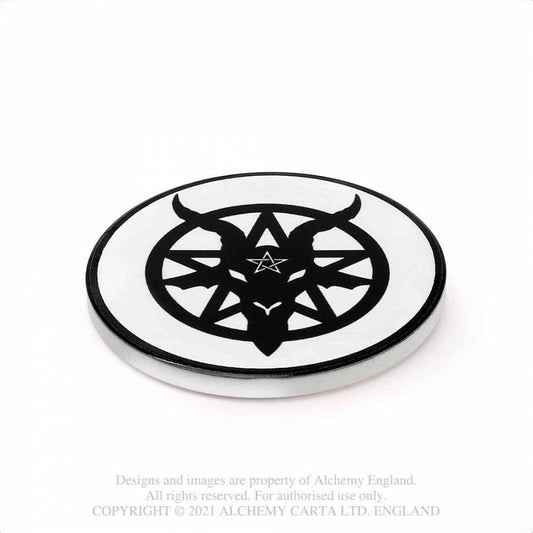 Baphomet Ceramic Coaster