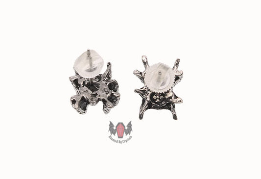 Black Widow Studs Earrings E169 Alchemy Gothic