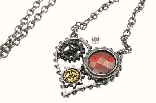Coeur Du Morteur Necklace P708 Alchemy Gothic