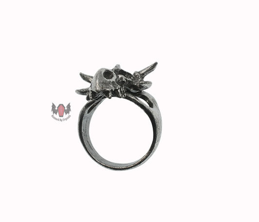 Dragonskull Ring R84 Size Y Alchemy Gothic