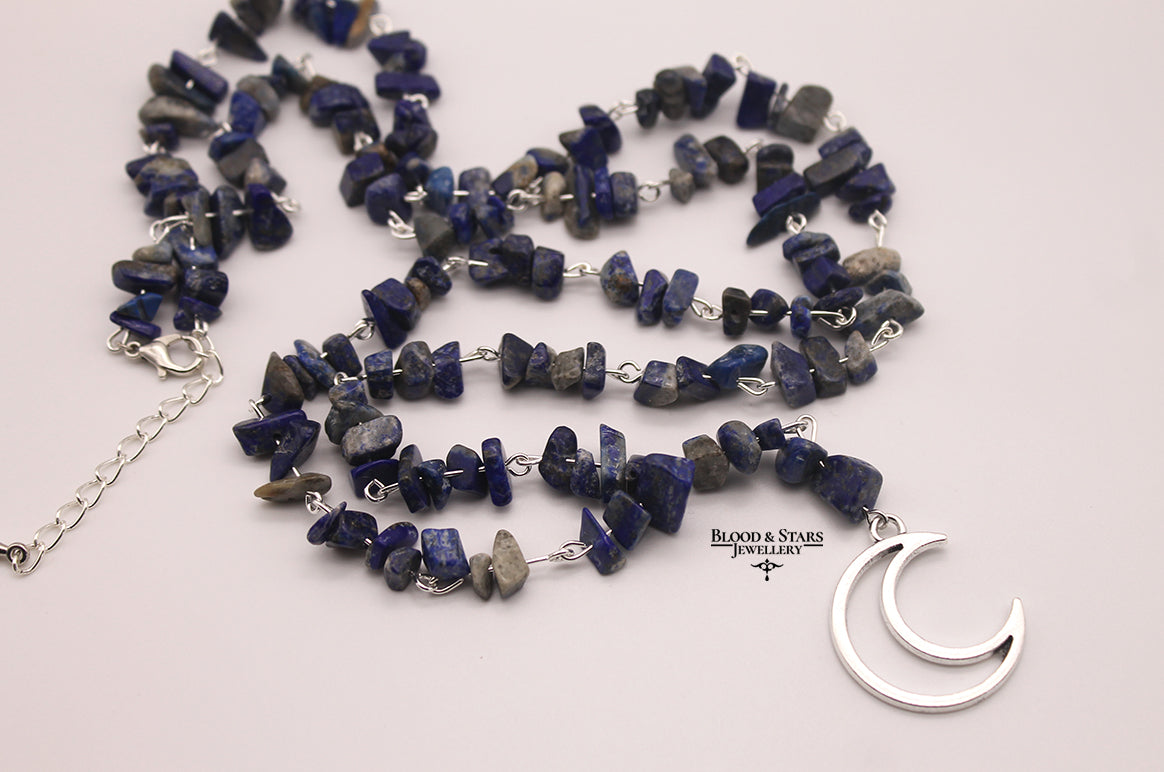 Gemstone Rosary Necklace