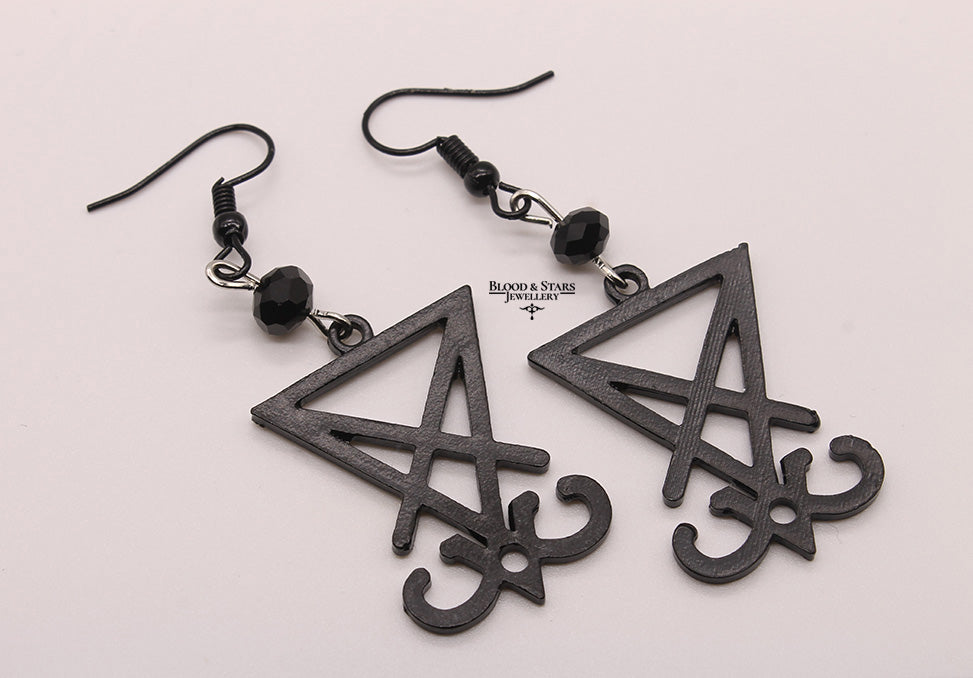 Lucifer Sigil Earrings