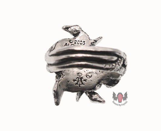 Nigrum Serpentis Ring R113 Size Y Alchemy Gothic