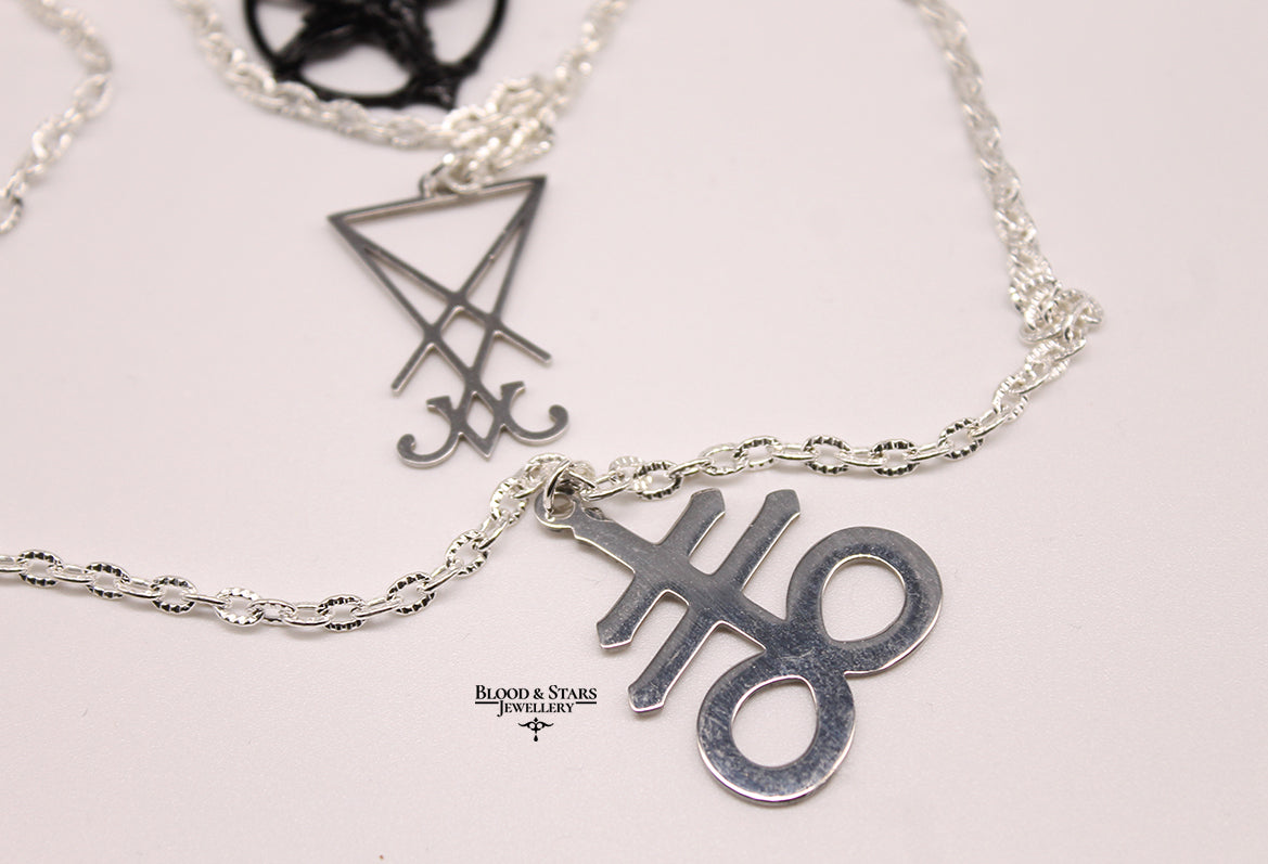 Baphomet Occult Layered Necklace