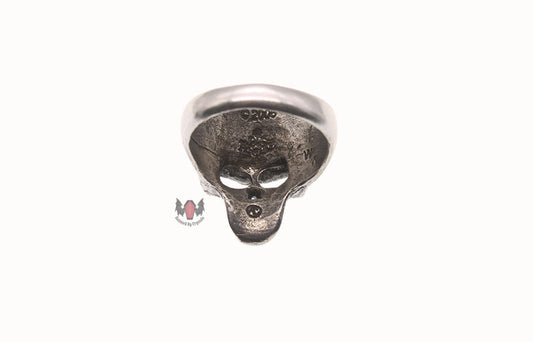 Omega Skull Ring R122 Size T Alchemy Gothic