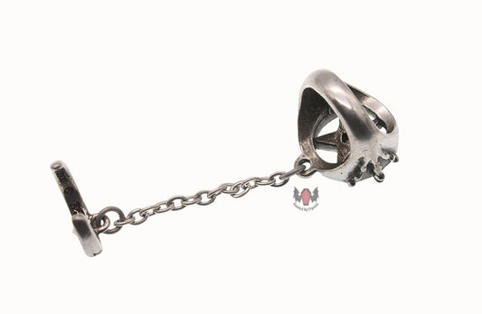 Pentagram Slave Ring RS1 Size N Alchemy Gothic
