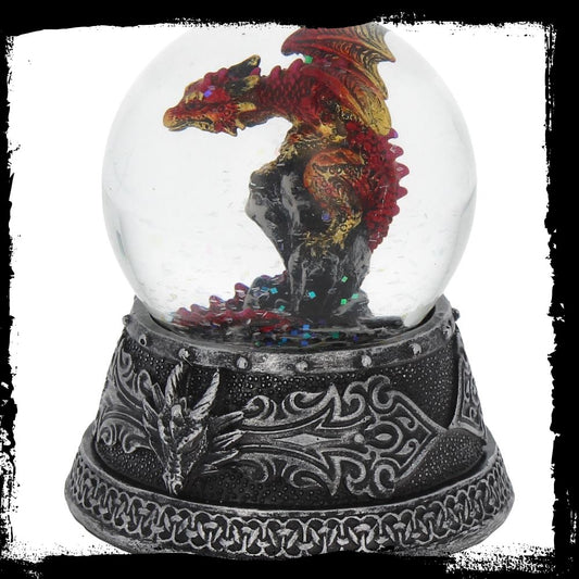 Enchanted Ruby Snowglobe