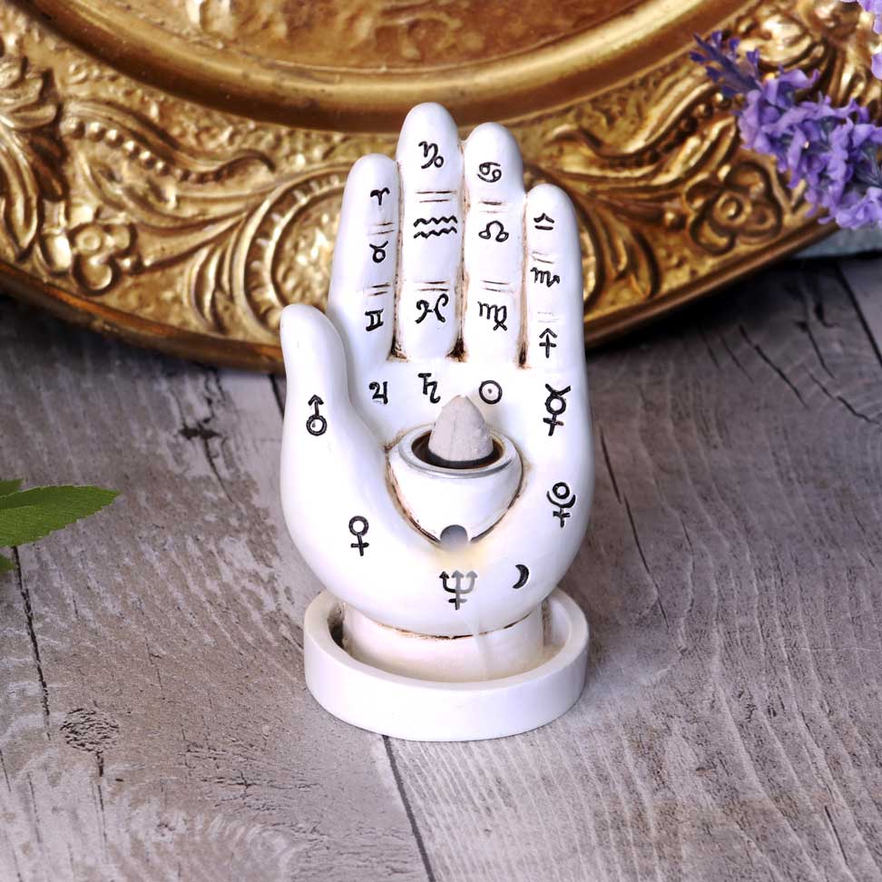 Palmistry Backflow Incense Burner
