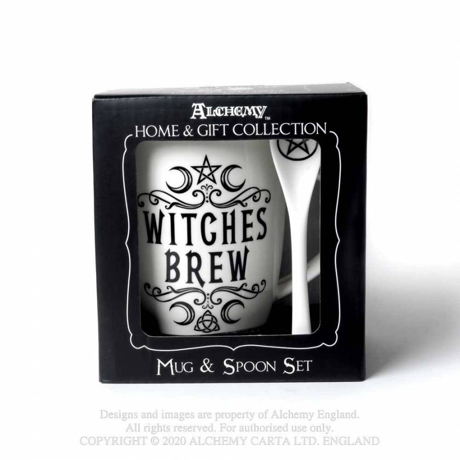Witches Brew Mug And Spoon Set