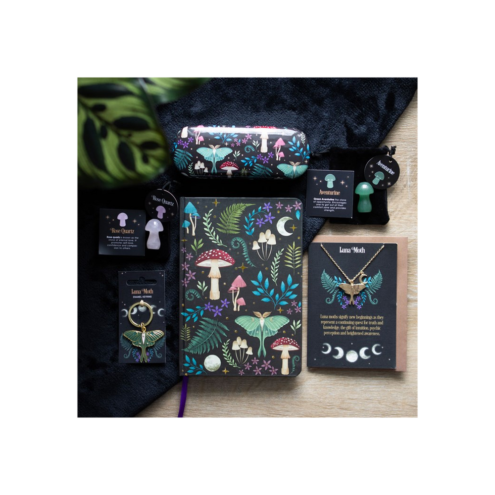 Magical Rose Quartz Crystal Mushroom