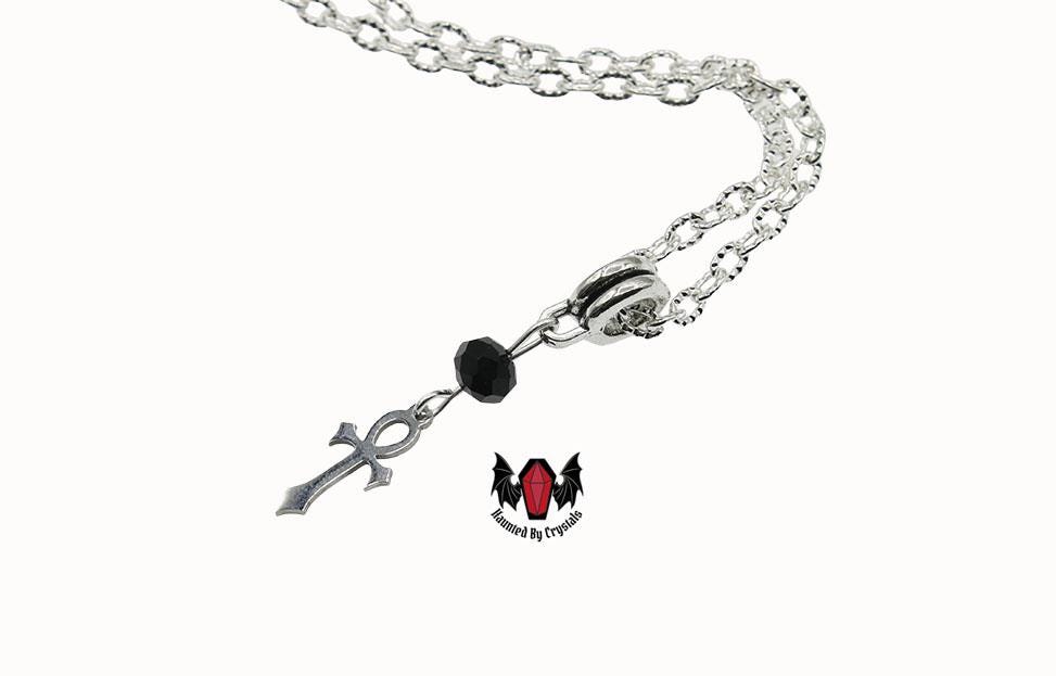 Gothic Mini Ankh Necklace