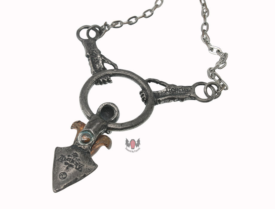 Death Cult Talisman Necklace P384 Alchemy Gothic