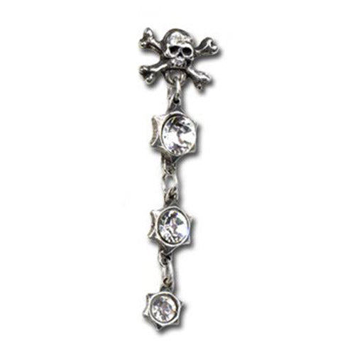 Sparkling Death Single Earring E237 Alchemy Gothic