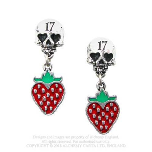 Forbidden Fruit Earrings ULFE12 Alchemy Gothic
