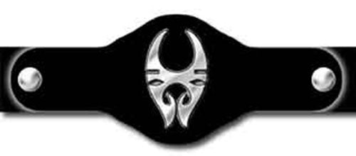 Soulfly Wings Leather Strap Bracelet HRWL404 Alchemy Gothic