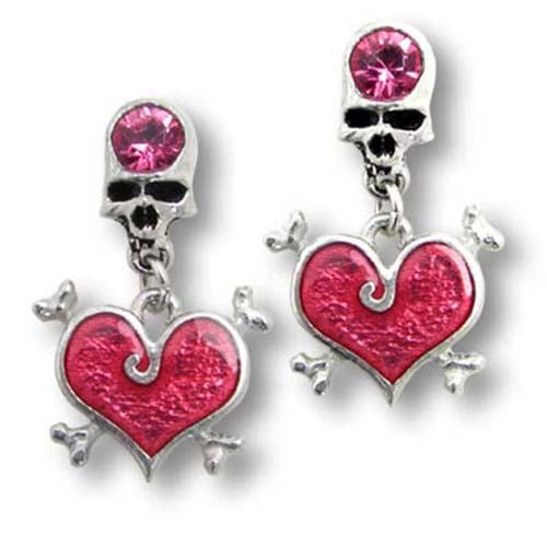 Love Bones Earrings ULFE13 Alchemy Gothic