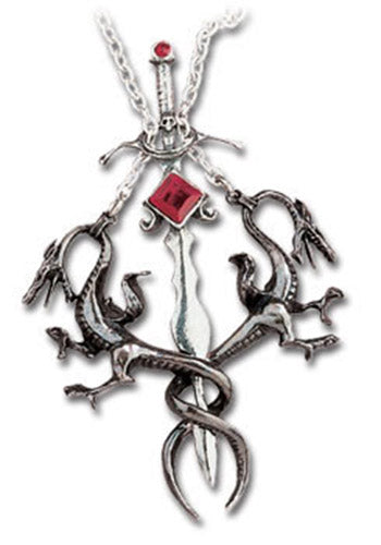 Draconis Maleficarum Necklace P213 Alchemy Gothic 1997