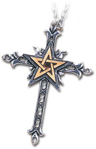 Microcosmic Cross Necklace P258 Alchemy Gothic