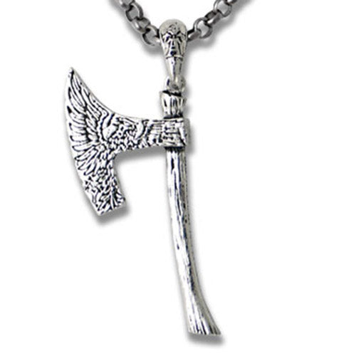 Wallachain War Axe Necklace P486 2006 Alchemy Gothic