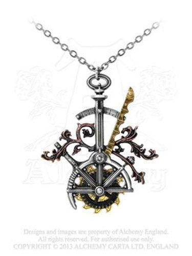 Steam-Saw Trepanator - Pendant Only P629 Alchemy Gothic