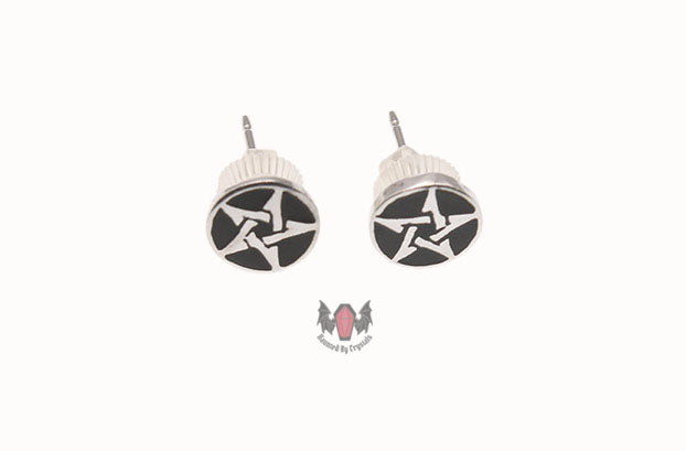Pentanoir Stud Earrings E168 Alchemy Gothic