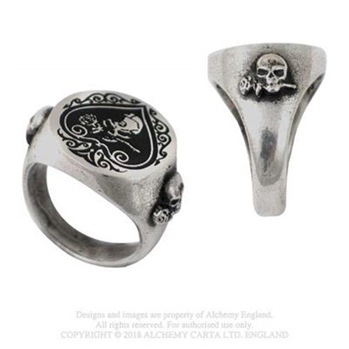 Ace of A Ring R126 Size L Q T N Alchemy Gothic