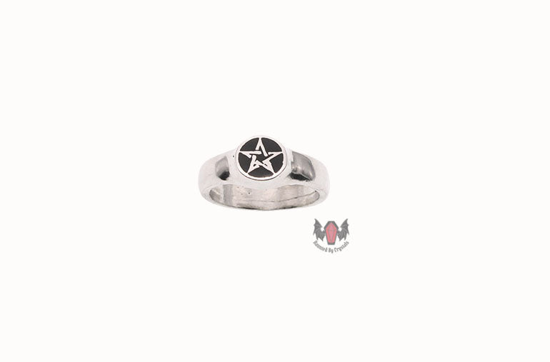 Soligram Ring R38 Size T N W Alchemy Gothic