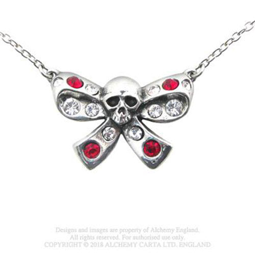 Bow Belles Necklace ULFP7 Alchemy Gothic