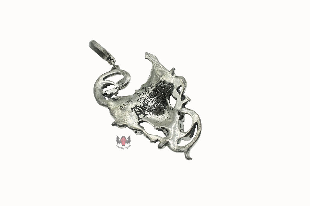 Venetian Mask of Death - Pendant Only P591 Alchemy Gothic