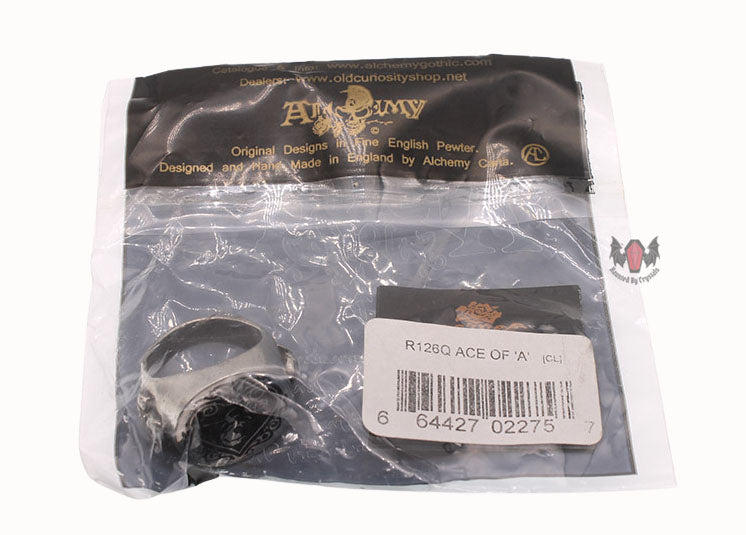Ace of A Ring R126 Size L Q T N Alchemy Gothic