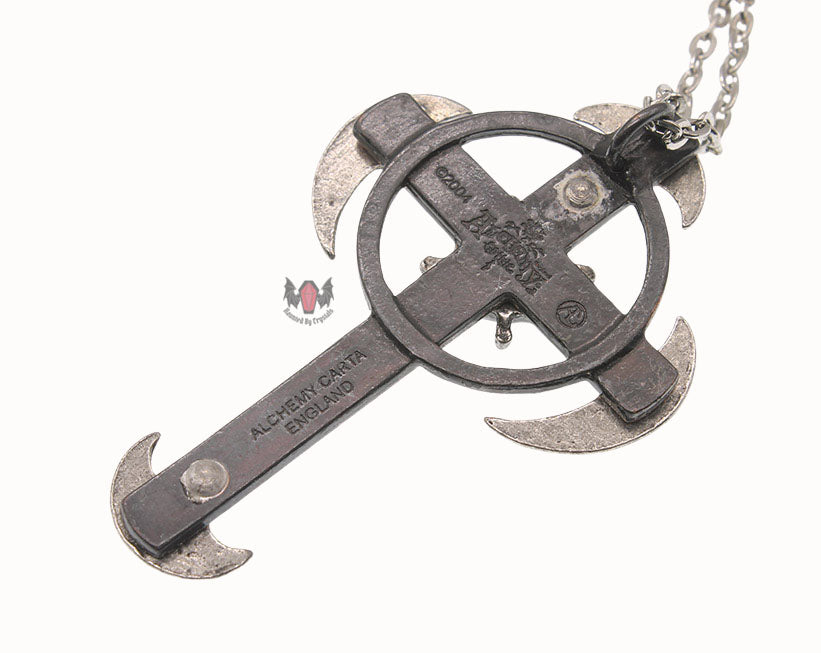 The Antioch Battle Cross Necklace P399 2004 Alchemy Gothic
