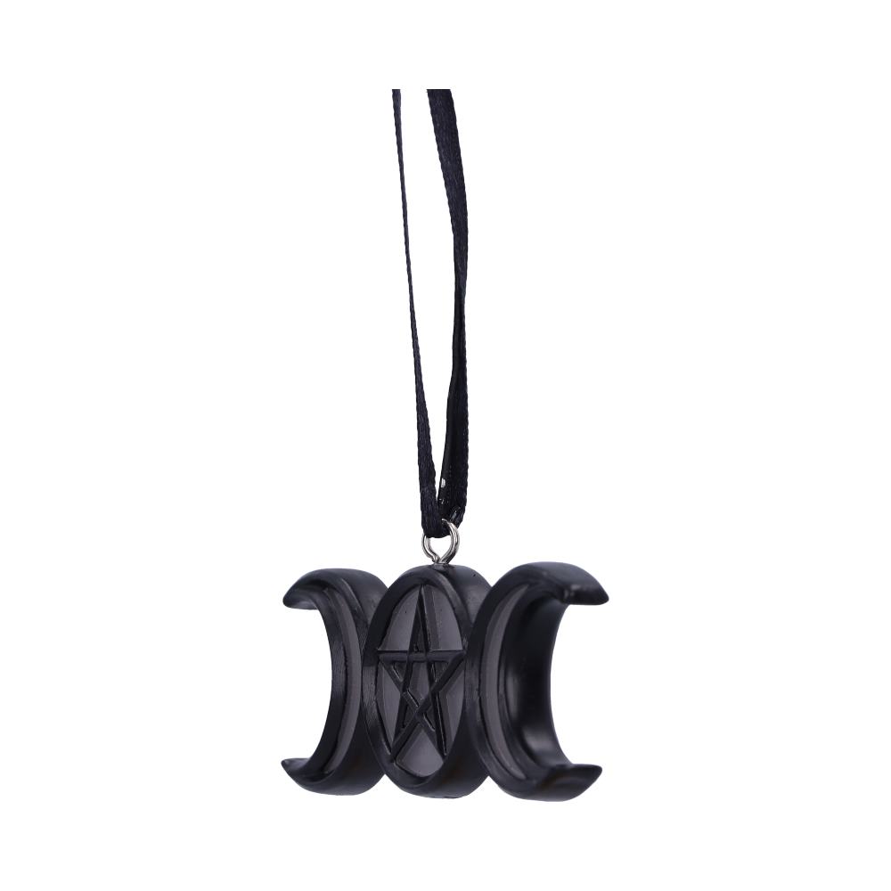 Witching Wares Triple Moon Magic Hanging Ornament 7.5cm