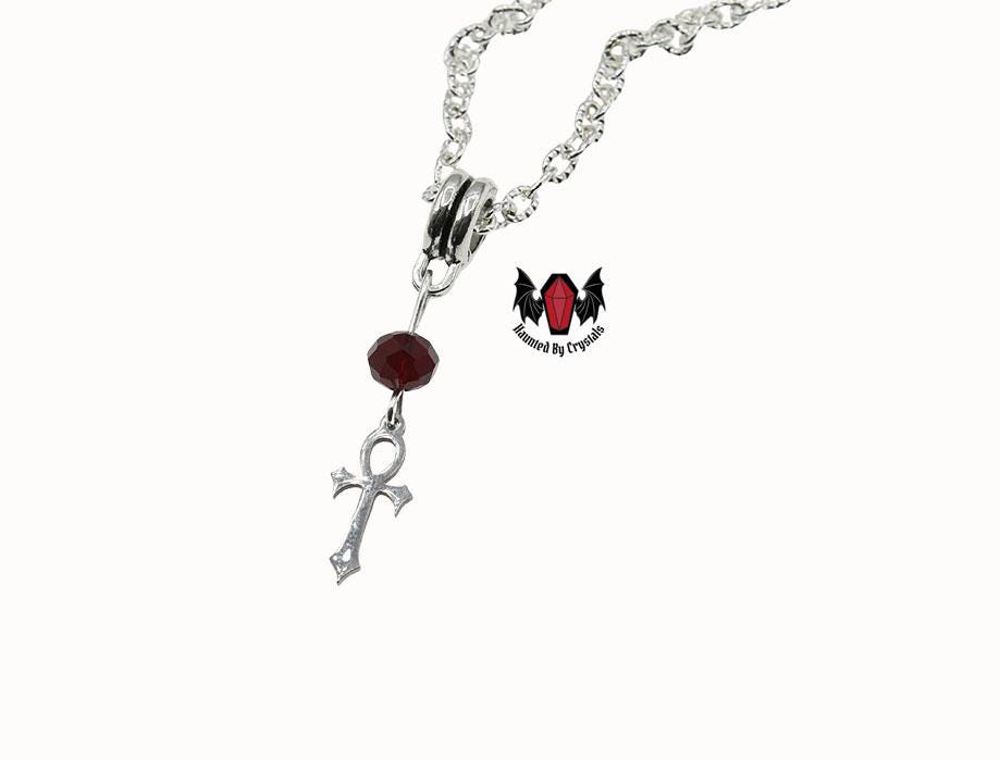 Gothic Mini Ankh Necklace