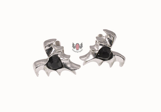 Black Heart Cufflinks CL2 Alchemy Gothic