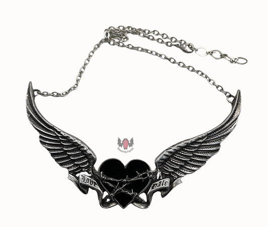 Black Romance Necklace P610 Alchemy Gothic
