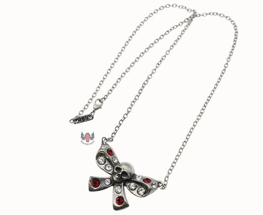 Bow Belles Necklace ULFP7 Alchemy Gothic