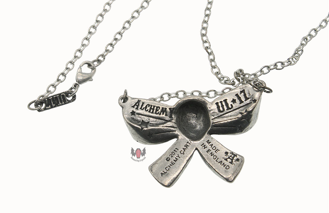 Bow Belles Necklace ULFP7 Alchemy Gothic