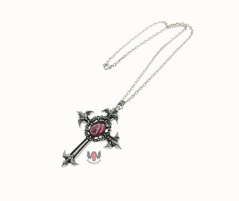 Cardinal Cross Necklace P169 Alchemy Gothic 1995