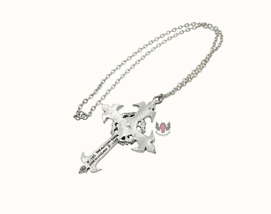 Cardinal Cross Necklace P169 Alchemy Gothic 1995
