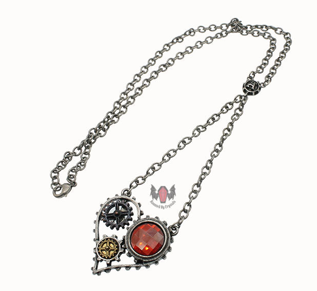 Coeur Du Morteur Necklace P708 Alchemy Gothic