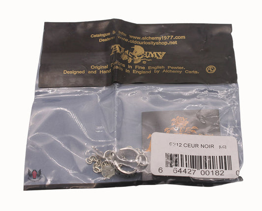 Coeur Noir Cuff Stud Earring E212 Alchemy Gothic